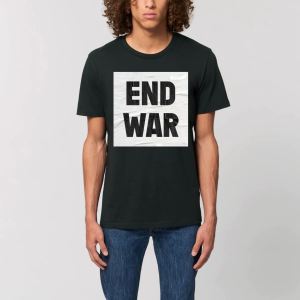 END WAR Organic Men's T-Shirt
