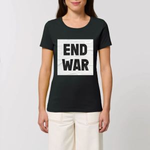 END WAR Organic Women's T-Shirt