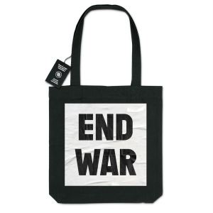 END WAR Recycled Totebag